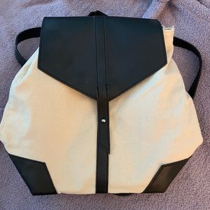 Deux Lux Black And White Backpack